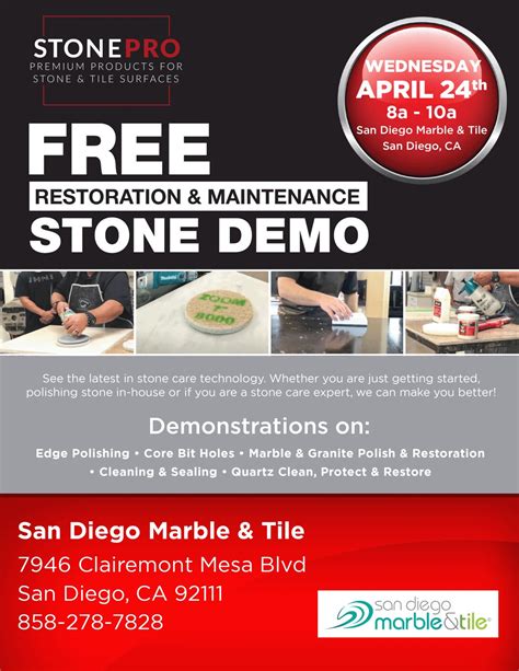 San Diego Marble & Tile, 7946 Clairemont Mesa Boulevard, San。